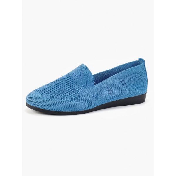 Women's Breathable Mesh Fabric Flat Shoes - Image 41