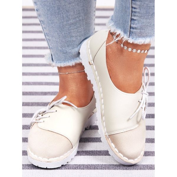 Women's Casual Vintage Round Toe Flats All Season Shoes - Image 27