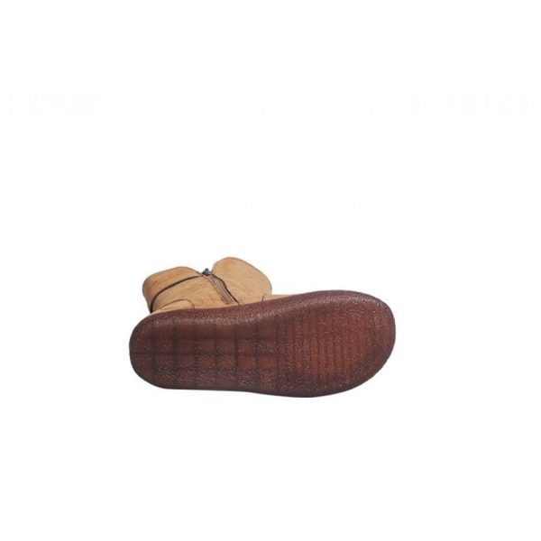 West Style Plain Slip On Flat Heel Snow Boots - Image 7