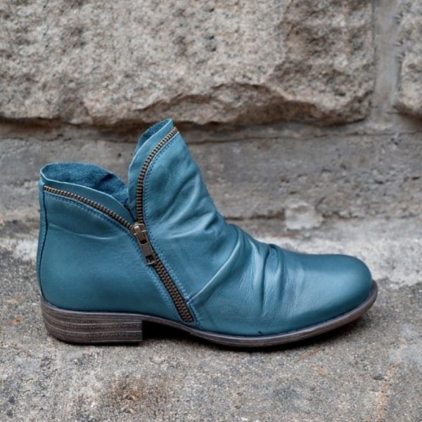 Casual Fashion Low Heel Winter Boots - Image 13