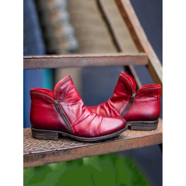 Casual Fashion Low Heel Winter Boots - Image 22