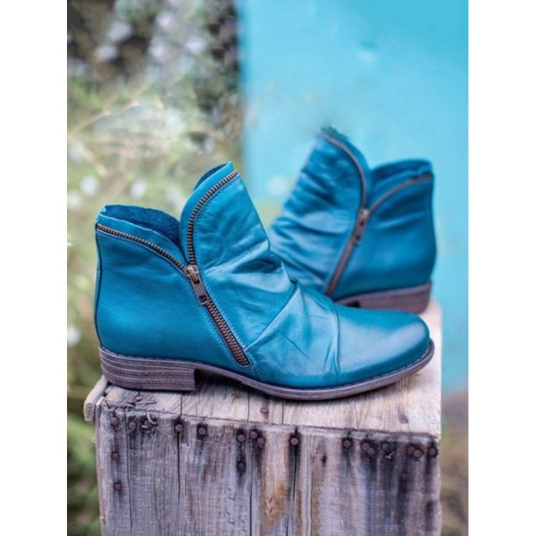 Casual Fashion Low Heel Winter Boots - Image 24