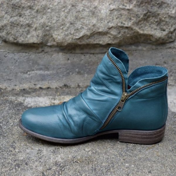 Casual Fashion Low Heel Winter Boots - Image 8